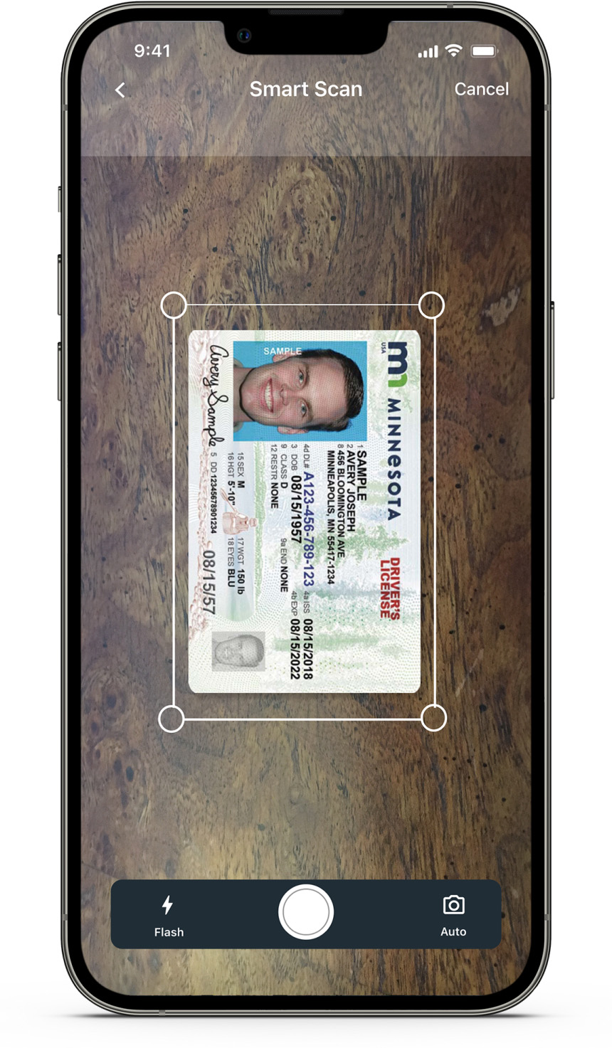 SmartScan an ID or a document and let Collect'd AI do the rest. Typing is so yesterday